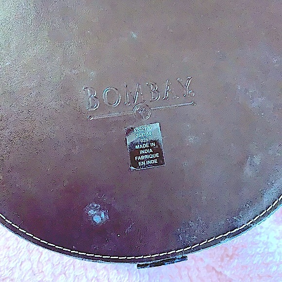 Authentic LEATHER Top🎩 Oval Box,Buckle Lock&Key Carryin Case Luxe Velvet Lined - Picture 6 of 16